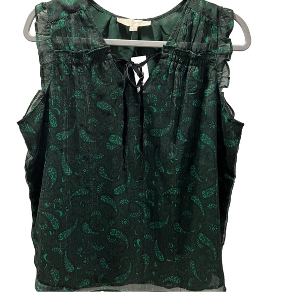 NWT LOFT|Sleeveless Blouse|Size Medium - Picture 1 of 5